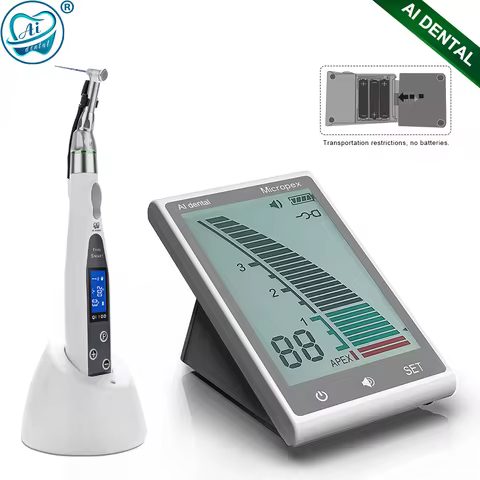 AI-Endo 16:1 Wireless Dental LED Endo Motor Apex Locator Root Canal Therapy Fit Niti Files Endodonti