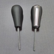 Sale BMW Premium Chrome-Plated Genuine Leather Gear Head E46 E39 E38 E60 Early Stage E53 X5, Z3 Afte