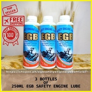 【COD】 ♞[FREE SHIPPING!] 3 Bottles 250ML EGB Safety Engine Lube