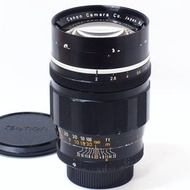 Canon 100mm F2 L39 萊卡螢幕大直徑中長焦萊卡螺釘安裝佳能 EOS R3 R5 R6 和尼康