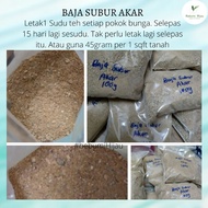 Baja SUBUR AKAR rock phosphate untuk pokok sayur/ pokok bunga ros dan lain2