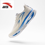 ANTA/ANTA Wormhole Running Shoes Men's Shoes Mesh Cushioning Breathable Sports Shoes Anti-slip Train