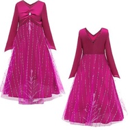 [Brandedbaby] NEWEST IMPORTED FROZEN COSTUME ELSA & ANNA / FROZEN WINTER ELSA ANNA CLOTHES