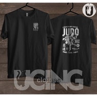 Judo T-Shirt Strength and Courage Distro T-Shirt
