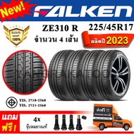 ยางรถยนต์ ขอบ17 Falken 225/45R17 รุ่น ZIEX ZE310 R ECORUN (4 เส้น) ยางใหม่ปี 2023