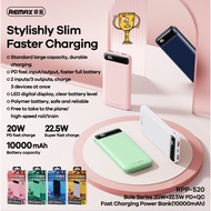 REMAX 10000mAh Super Fast Charging QC 22.5W + PD20W Power Bank 9 Different Styles Powerbank1W Superstore