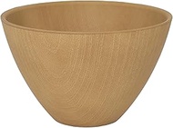 Sunlife 833407 Wood Grain Multi Bowl, Approx. 18.1 fl oz (510 ml), Approx. 5.0 x 3.1 inches (12.8 x 