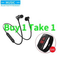 (Buy 1 Take 1)Wireless Bluetooth Headset XT11 Fitness Sports In-EarEarphone with Mic