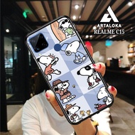 ARTALOKA Case Realme C15 - Casing Realme C15 2021 [ MT 02] Silikon Realme C15 - Case Hp Realme C15 -