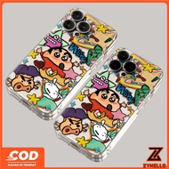 Suitable for Realme Note 60 Note 70 Realme C61 Realme C63 C71 C75 Star WOW Shin-chan Transparent Pho