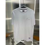 EVISU/God of Fortune/6XL Classic Round Neck Short-Sleeved T-Shirt Men Women Style Large Size Daily A