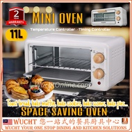 【WUCHT】11L Mini oven Mini Electric Oven Temperature Adjustment Mechanical Control Pizza Oven Hanabis