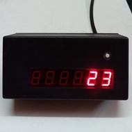Counter 6 digit 0.5" merah 220VAC