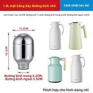 Hộp Đựng Nước Nóng Cách Nhiệt Bằng Thủy Tinh 3.2L/8 Pound Lớn Hộp Đựng Nước Sôi Bằng Thép Không Gỉ 2