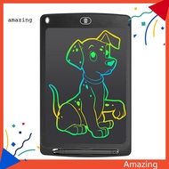 [AM] Colorful Doodle Board Kids Doodle Board Large Screen Waterproof Doodle Board for Kids Reusable Electronic Drawing Pad Glare-free Lcd Writing Tablet for Toddlers