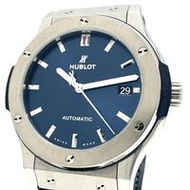 HUBLOT Classic Fusion 511.NX.7170.LR Men's Stainless Steel Automatic Watch with Blue Dial (Includes 