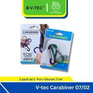 Carabiner Snaphook Carabiner V-TEC CAR-07/2 - 7 cm contents 2