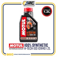 100% Original MOTUL H-TECH 100 10W40 1.2L