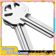 【D&F】KW1 Brass Blank Key Blanks 100 Pack of Uncut Blank Keys Copper Structures Blank Keys