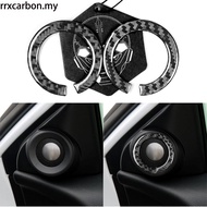 For Honda Accord 2014-2017 Carbon Fiber accessories Tweeter Ring Car Covering Interior Accessories S