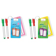 Book - Flash Cards Smart Erasing - Helping Children Be Good at Calculation: Multiplication and Divis