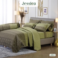 Jessica Cotton mix พิมพ์ลาย J264 ชุดเครื่องนอน ผ้าปูที่นอน ผ้าห่มนวม เจสสิก้า พิมพ์ลายได้อย่างประณีตสวยงาม