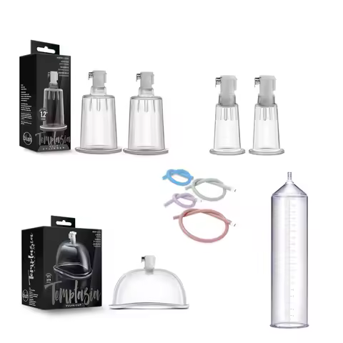 Female Sucker Cup Accessories Vacuum Pump Clitoris Stimulator Pumps Nipple Clit Stimulator Orgasm Ma