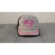 R2-C9-CAP SUPERGIRL BIG LOGO SNAPBACK ADJUSTABLE STRAP SHORT BRIM ORIGINAL FOR WOMEN