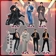 New Arrival 15CM JUNG KOOK Acrylic Double-Sided Standing Sign Desktop Ornament