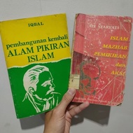 [BOOK Original] ALI SYARIATI BOOK PACKAGE AND IQBAL/ ALI SYARIATI BOOK: ISLAM MAZHAB THOUGHT AND ACT