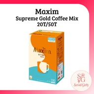 [Maxim] Supreme Gold Coffee Mix - 20T/50T / Korean Instant Coffee/ Korean Coffee Stick