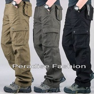 Seluar Kerja Cargo💕STRAIGHTCUT💕 Six Pocket  Lelaki Dan Perempuan Boleh pakai. READY STOCK