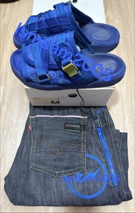 Fragment Design Levi’s Fenom 09SS 2009 Blue Light oz Sunderys Denim jeans jean 藍電 藍閃 fragmentdesign 