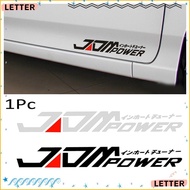 LETTER Car Sticker Personality  Waterproof JDM