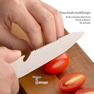 Pisau Dapur Set isi 6pcs Kitchen Knife Set Multicolor Knife Set Gift