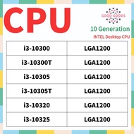 i3-10300 i3-10300T i3-10305 i3-10305T i3-10320 i3-10325 10th generation INTEL Core Desktop CPU LGA12