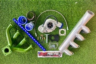 ชุดคิตเทอร์โบ มิตซู 4D56 ไซโคลน L200 สตาด้า 2500cc ไอดีไอเสีย เทอร์โบ3000ปาก44 เกรดแท้ แกน5.5 รับบูส