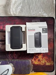 99% new Sandisk Professional Pro-G40 4TB thunderbolt 3 SSD 3000MB/s外置SSD固態硬碟
