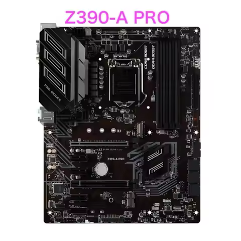 Suitable For MSI Z390-A PRO Motherboard 64GB LGA 1151 DDR4 ATX Mainboard 100% Tested OK Fully Work F