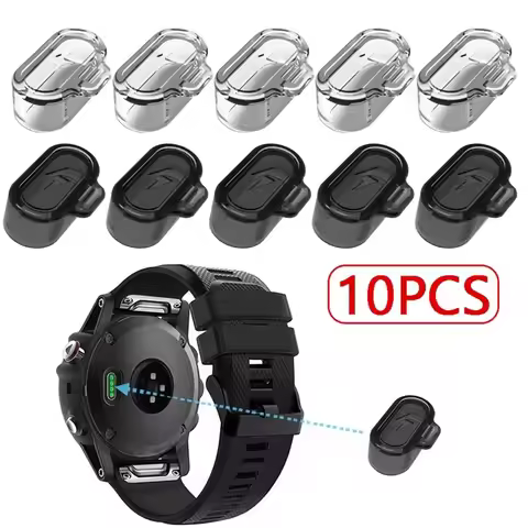 Charging Port Dustproof Plug Cover Protector Cap for Garmin Fenix 8 8X 7 Pro 7X 6X Pro Enduro 2 Tact