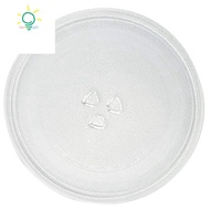 [Warranty]-Microwave Plate Spare Microwave Dish Durable Universal Microwave Turntable Glass Plate Round Replacement Plate