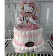 kue ulang tahun karakter hello kitty - kue ultah anak perempuan