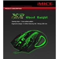 iMICE X9 USB Wired Gaming Mouse 2400DPI 6 Buttons Optical Gaming Mouse