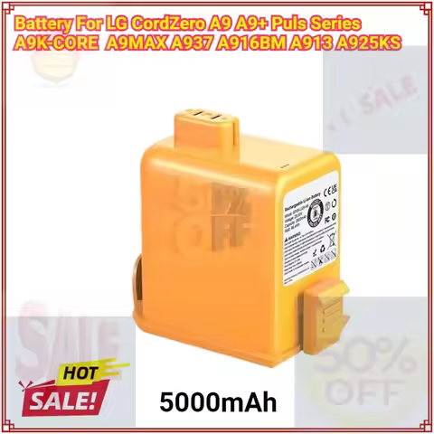 2024 Replacement Battery for LG Cord Zero A9,A9S,P9,A9K-CORE,A9MAX,A9T-Ultra,A9K-PRO,A9N,A9M,A9 Plus