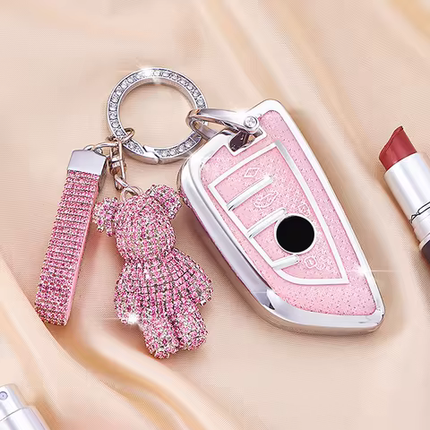 Female Key Case for BMW X1 X3 X4 X5 F15 X6 F16 G30 7 Series G11 F48 F39 520 525 F30 118i 218i 320i C