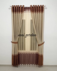 Gorden Ruang Tamu Gorden Pintu Kamar Gorden Jendela Minimalis Gorden Blackout Import Premium Grade A Gorden Pintu Gerbang Gorden Warna Coklat Gorden Jendela Panjang 2 Meter Gorden Semokring Gorden Terlaris Pusat Gorden Hordeng Korden Gordeng Gordyn