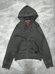 ZH Hoodie Zipper HARD ROCK CAFE YOKOHAMA thrift