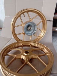 Velg Pelk Pelek Racing Depan Belakang Motor Honda Vario 125 / Vario 150 Old Original Copotan Gold