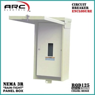 ۩ ﹊ ∝ ARC NEMA 3R RAIN-TIGHT PANEL BOX Circuit Breaker Enclosure for TQD (Breaker NOT included)