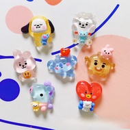 14PCS BT21 Cute Animals Resin Charms for DIY (3-47)888